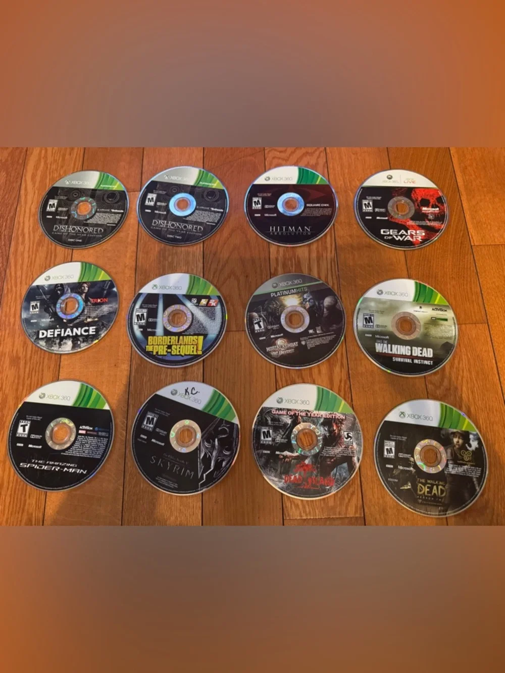 24 Xbox 360 Game Lot – Tested & Working  Loose Discs